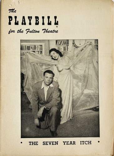 The Seven Year Itch - Broadway Playbill - Nov 1953 - Tom Ewell - 第 1/2 張圖片