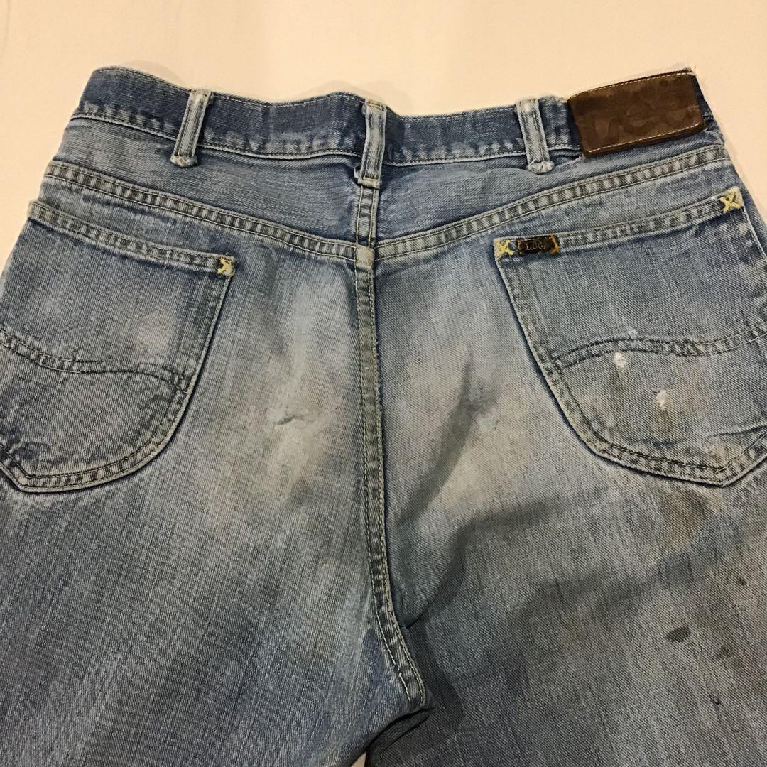 Lee 101-Z Vintage Denim Jeans Black Tag Talon Zipper Lee 101-Z Vintage Denim Jeans Black Tag Talon Zipper