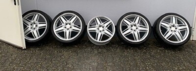 4x Sommerreifen Yokohama Advan S.T. 265 / 35 R22 102Y mit 5 Lorinser Alufelgen