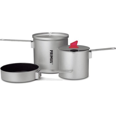 Essential Trek Camping Kochtopfset aus eloxiertem Aluminium - leicht und