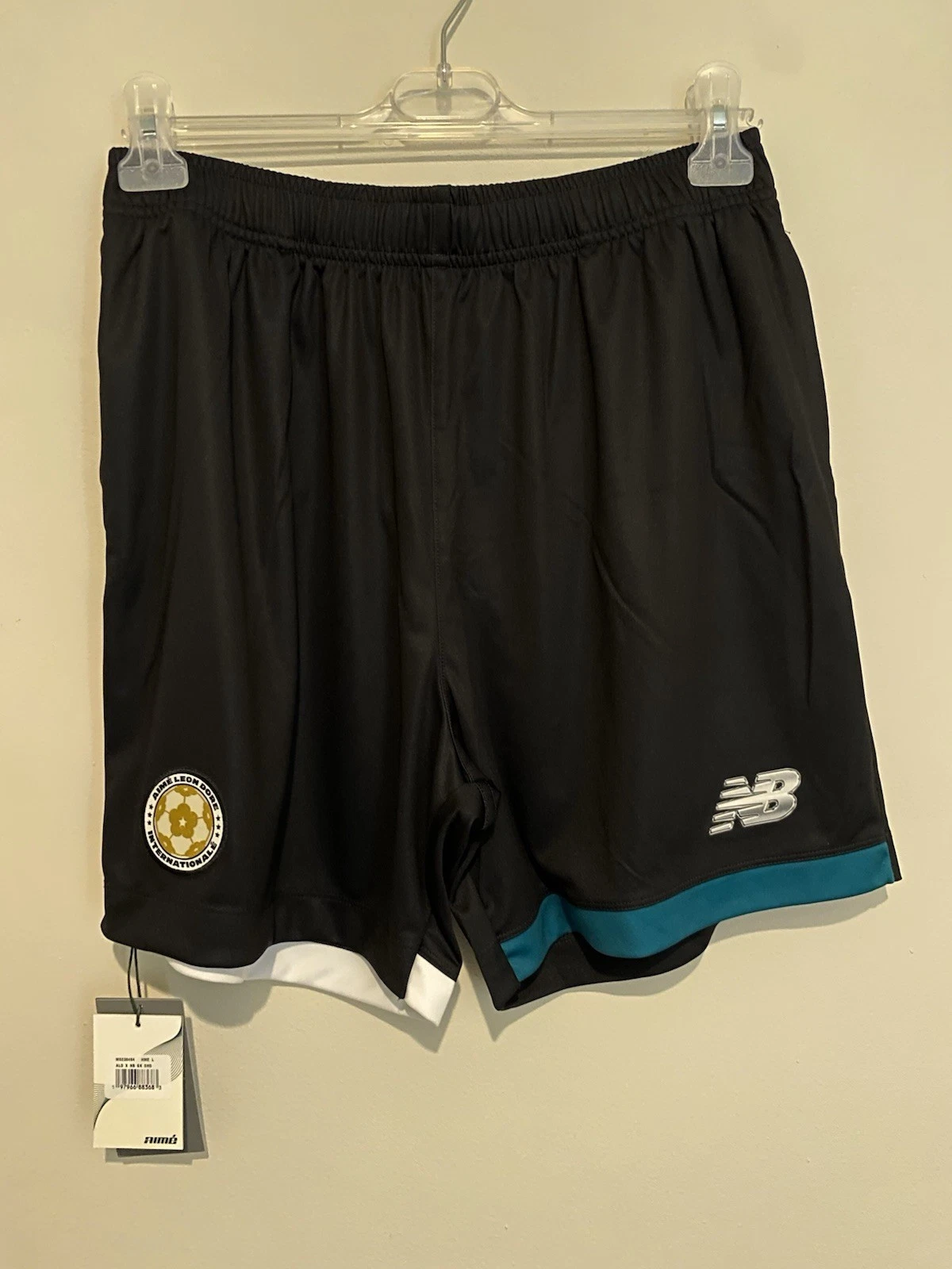 New Balance x Aime Leon Dore Goalkeeper Football Shorts Black ALD Large BNWT