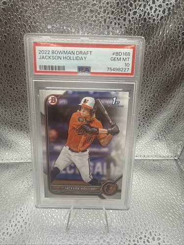 2022 Bowman Draft - Jackson Holliday #BD-168 (RC) Psa 10