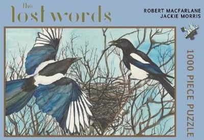 Robert Macfarlane The Lost Words Magpie 1000 Piece jigsaw (Merchandise)