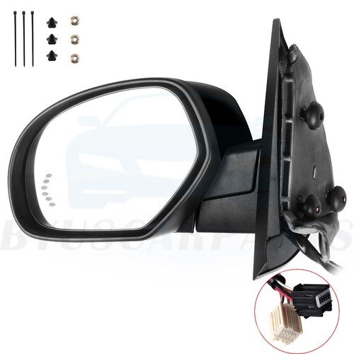 Towing Mirror For 07-14 Chevrolet GMC Power Memory Heated Arrow Signals LH Side