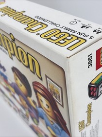 LEGO Champion 3861 Board Game 5 Fun Family Challenges Buildable 100% Complete