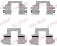 1X Quick Brake 109-1731 ZubehöRsatz Scheibenbremsbelag FüR Ford Volvo Land Rover