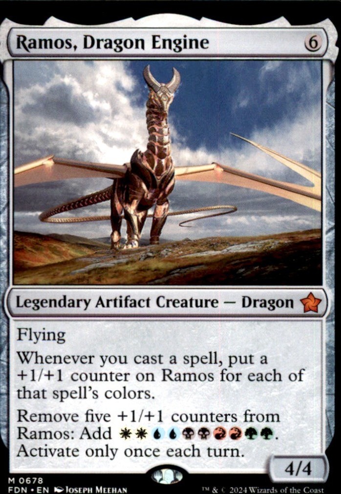 Ramos, Dragon Engine 678 - Foundations Mythic - NM