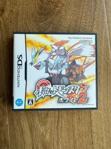 New ListingJapanese Nintendo DS Pokemon White 2 w/Manual Region Free Tested Works