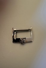 FIBBIA ZENITH STELLINA ACCIAIO 16 mm BUCKLE ZENITH STAR 16 mm STEEL