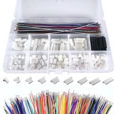 ZH 1.5mm JST Connector Kit with 28AWG PreCrimped Cables,2/3/4/5/6/7/8/9/10 Pi...