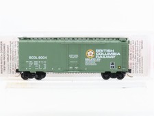 N Scale Micro-Trains MTL 21230 BCOL British Columbia Railway 40' Box Car 8004