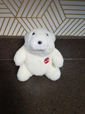 Coca-Cola Plush Polar Bear  7   1993 Vintage