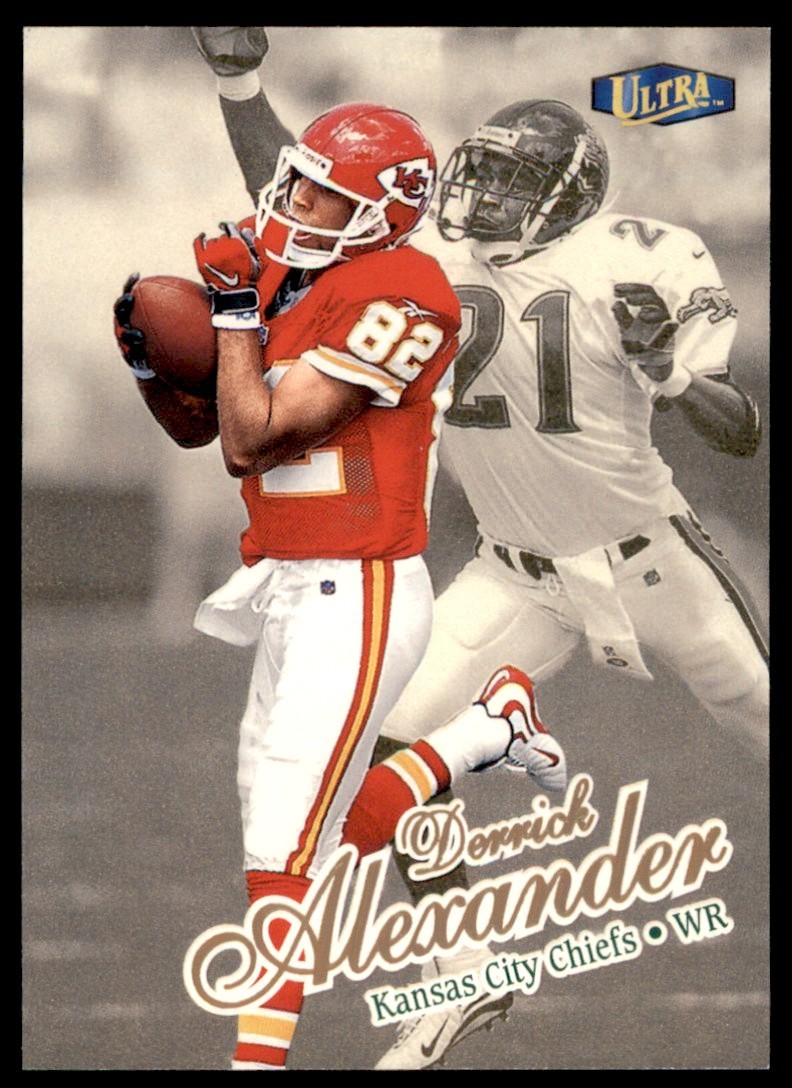 1998 Ultra Gold Medallion #239G Derrick Alexander Chiefs