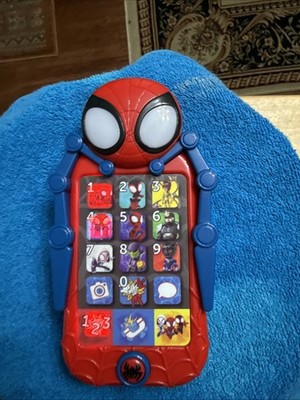 Spidey Toy Phone for Toddlers - Educational Learning Games & Pretend Play