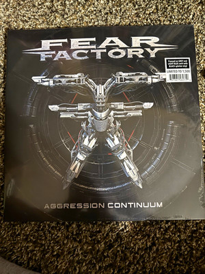 Fear Factory Aggression Continuum Limited Colored Vinyl Gray/Blue/Black Nuclear