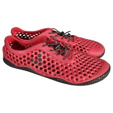 Sneakers Vivobarefoot 10 donna rosse Ultra Iii Bloom Eva Foam stringate casual