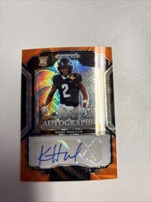 2025 Panini Prizm Draft Picks Autographs Kobe Hudson  Gold Shimmer Prizm /15