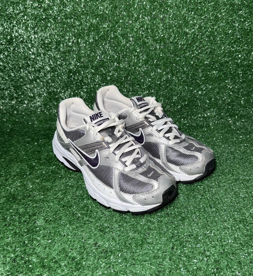 Zapatos para correr Nike Air Downshifter II de colección para mujer talla 6,5 gris blanco (2009) Foto 2 de 4
