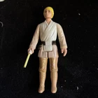 1977 Farmboy Luke Skywalker Action Figure Yellow Saber  Damaged Tip Star Wars