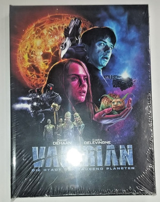 Valerian (2017)[4K Ultra HD Blu-ray & Blu-ray im Mediabook /NEU/OVP] Luc Besson