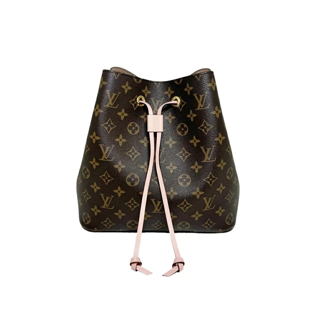 Louis Vuitton NeoNoe M44022 Monogram Canvas Rose Poudre Bucket Bag Shoulder Bag