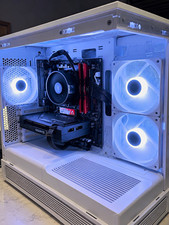    All-White RGB Gaming PC  RTX 3060  Ryzen 5 5500  16GB  512GB SSD
