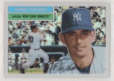 2005 Topps Heritage Chrome Refractor 162/556 Jorge Posada #THC27 3a8