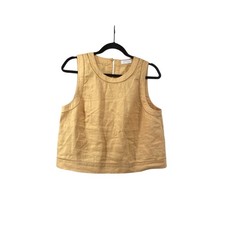 Nwt Little Moon Aritzia Malta Too Womens Med Peach 100 Organic Linen