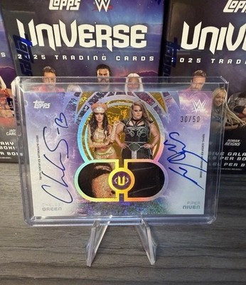2025 Topps Universe WWE - Tag Team Relic Autographs Chelsea Green