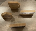 Set of ~Wooden Coffee Tea Cocoa Bar Kitchen Signs~ — photo 4