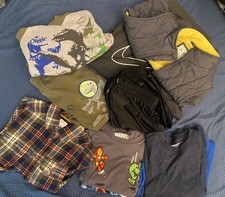 Boys 10 pcs clothing bundle ranging in sizes 5-8