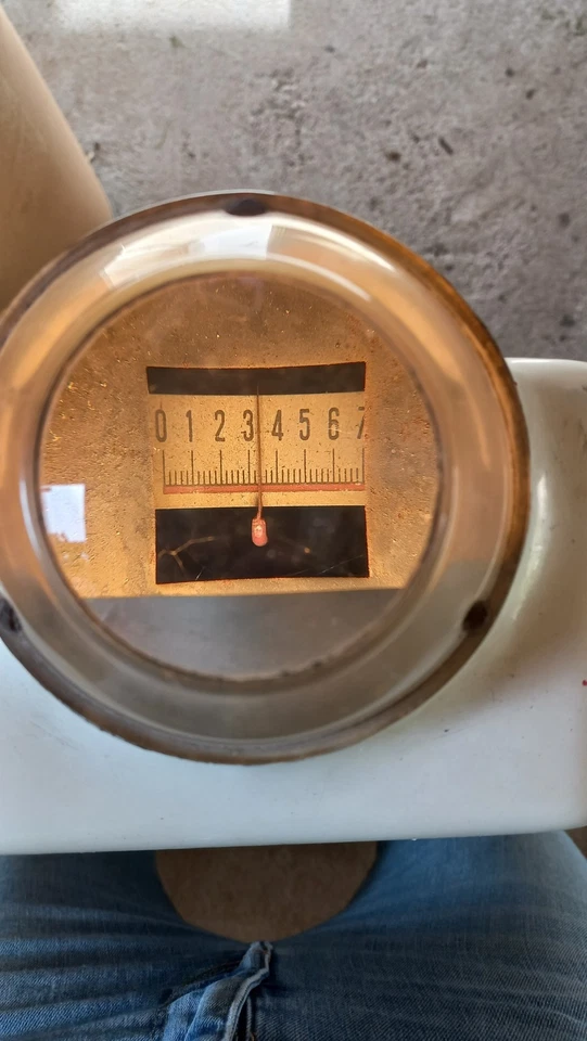 Ancienne balance de pharmacie / médecin pèse personne TESTUT fonte alu 1950 - Photo 3/4