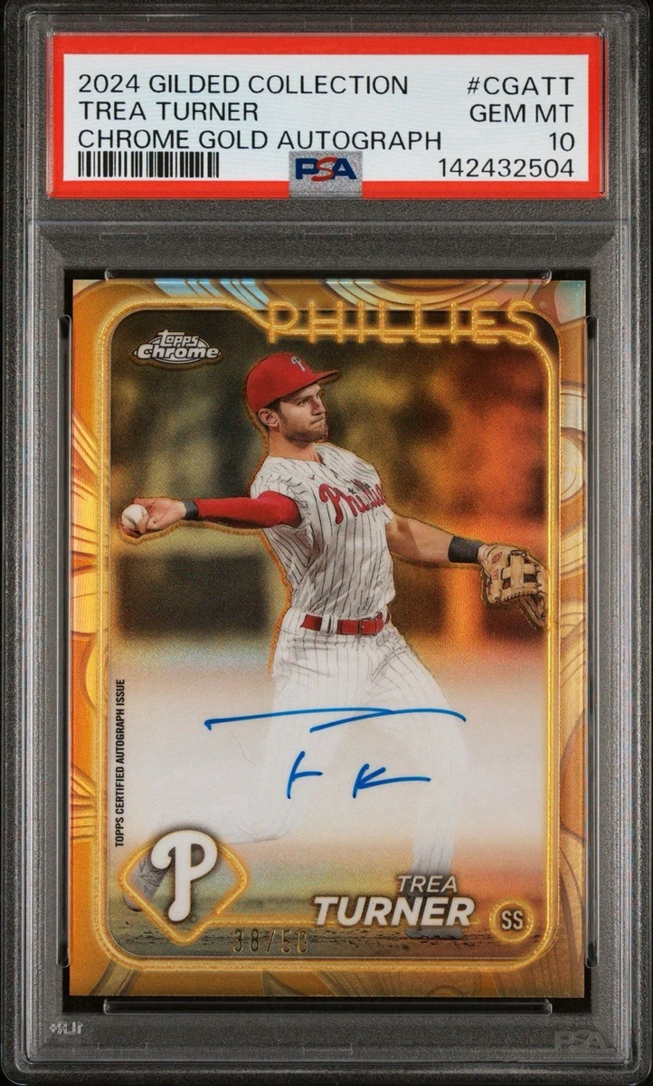 Trea Turner Baseball Serial Numbered Sports Trading Cards