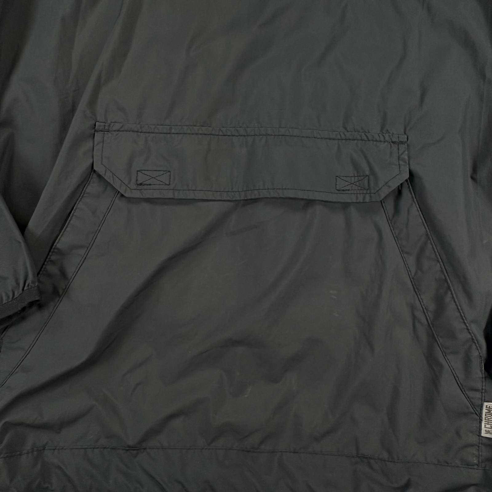 Chrome Industries Hooded Pullover Jacket Black Sm… - image 3