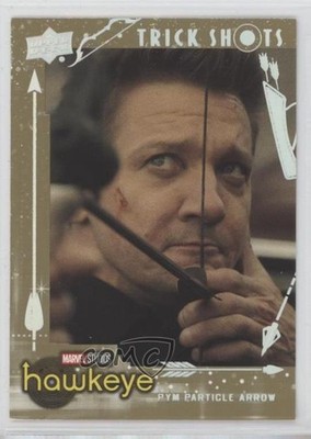 2023 Upper Deck Marvel Studios Hawkeye Trick Shots Gold 32/57 Clint Barton u0h