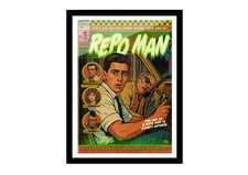 Repo Man Poster | Vintage Comic Poster | Otto Punk LA 80s Estevez Stanton A3