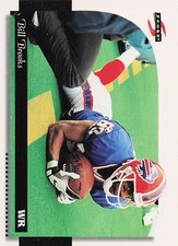 1996 PINNACLE BRANDS, INC. SCORE Bill Brooks #108 BILLS WR
