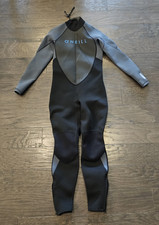 O'Neill Reactor II 3.2mm Youth Full Wetsuit Black Gray 5044 Unisex Boy Girl 14