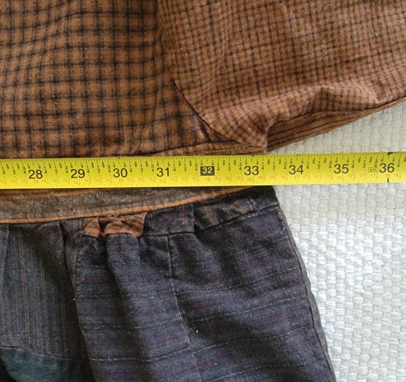 Handmade Patchwork Button Tunic Blouse Lagenlook … - image 10