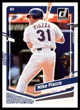 Mike Piazza 2023 Donruss #163 New York Mets MLB READ FREE SHIPPING AutographDen