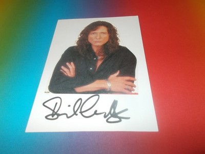 David Coverdale Whitesnake signed signiert Autogramm auf Briefkarte + Bild in p.