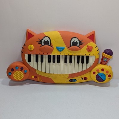 B. Toys Meowsic Cat Keyboard Piano w/ Microphone Interactive Musical Toy Works