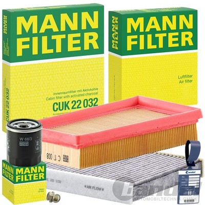 MANN INSPEKTIONSPAKET passend für TOYOTA COROLLA E21 C-HR PRIUS HYBRID 122 PS