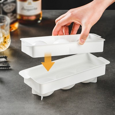Effiziente und schnell befüllende Eiswürfelschalen für Kühlschrank stapelbares Design