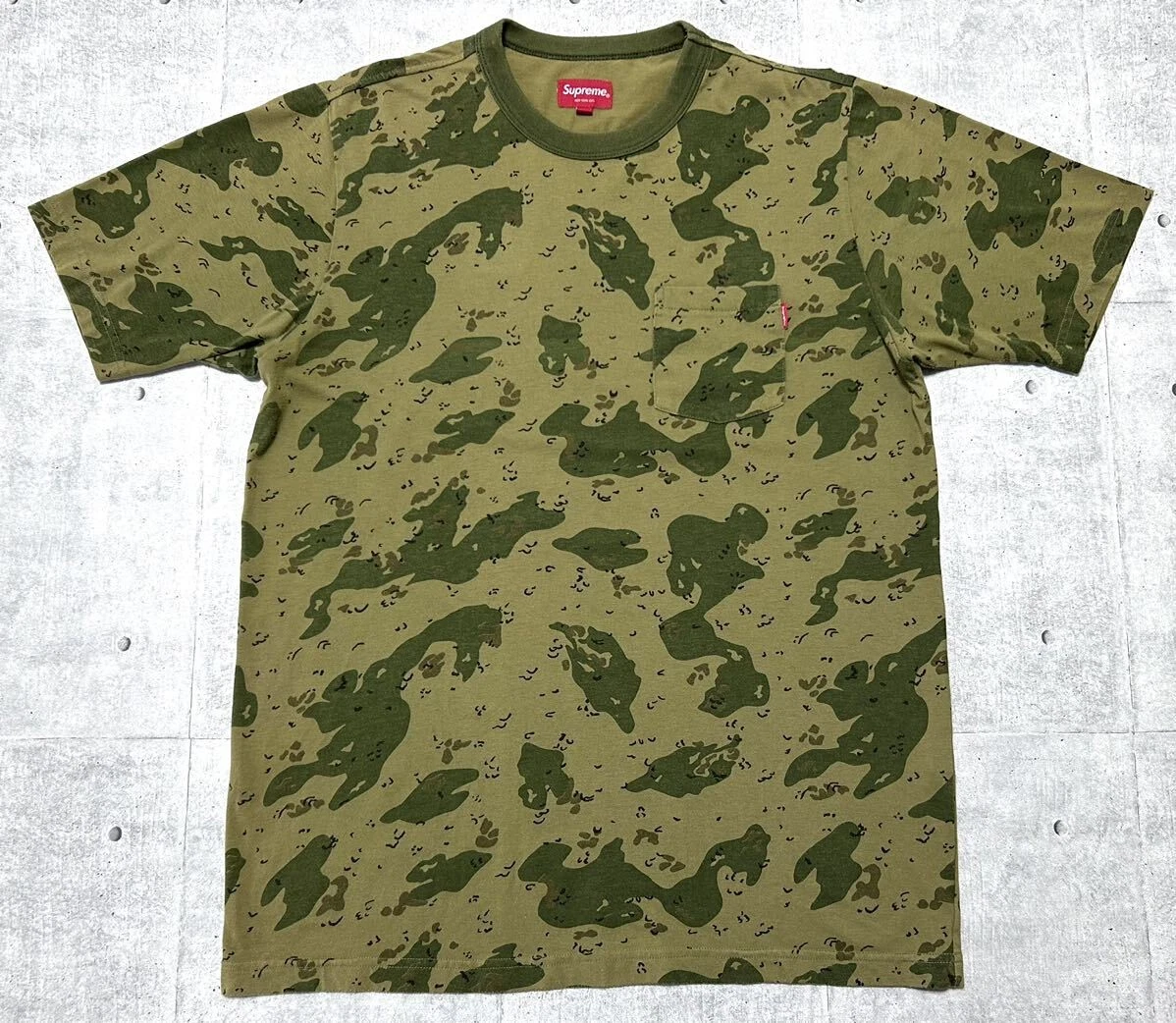 T shirt Supreme 14ss Pocket Desert Camo Supreme Desert Camo Camo Camo