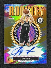 2025-26 Topps Finest Egor Demin #RFA-ED Gold Refractor Rookie RC Auto /50