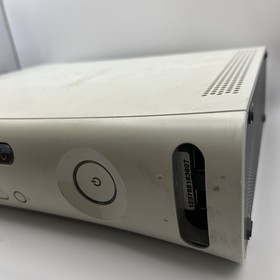 Microsoft Xbox 360 120GB white Phat Jasper Console + Cords Power No Controller