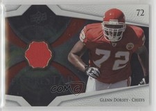 2008 Upper Deck Icons Future Stars Materials Silver Glenn Dorsey #FSM13 2k3