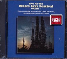 CD WAR, Willie Bobo, Gene Ammons, Etc. - Live At The Watts Jazz Festival Volume