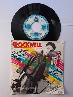 Rockwell   Somebody's Watching Me 7'' SINGLE VINYL 9